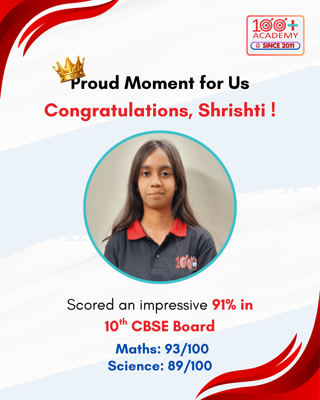 Shirshti - Class 10th Result