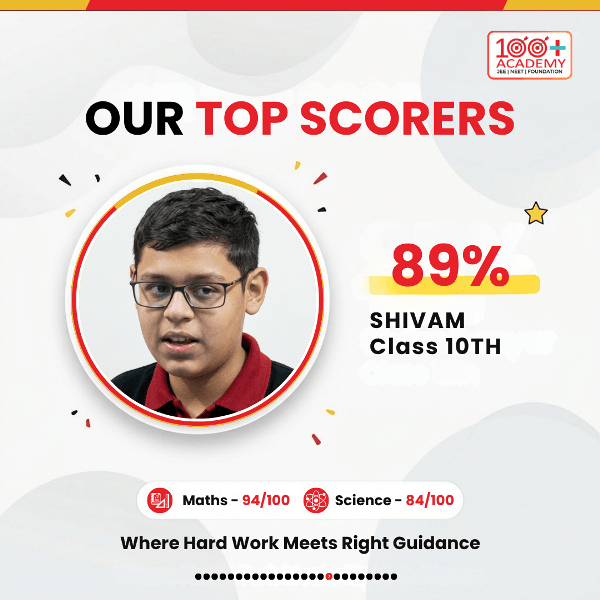 CBSE Class 10 Board Result 2025-26 - Best Class 10 Coaching Unnao - 100 Plus Academy