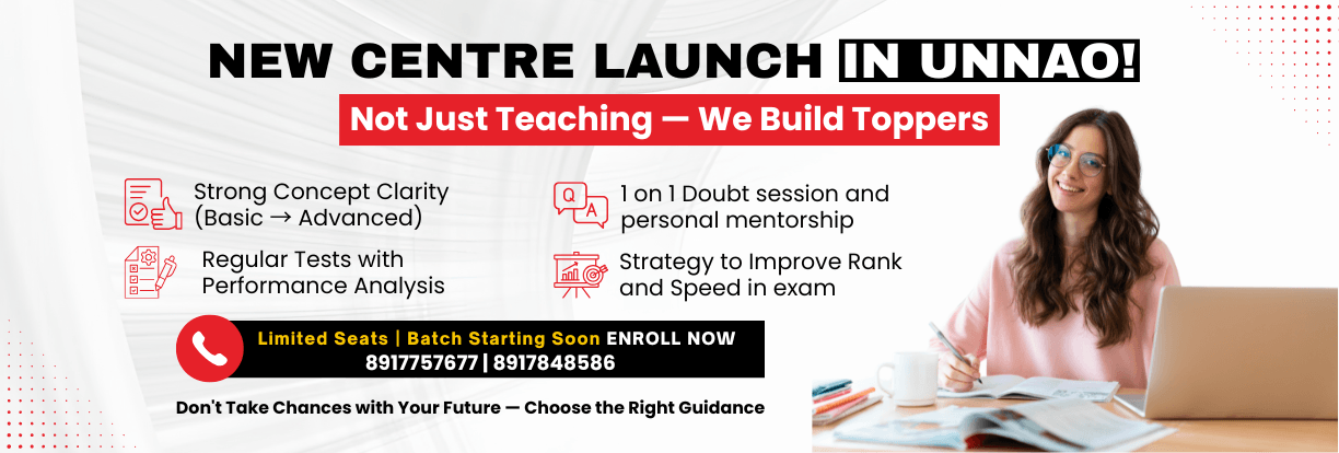 IIT JEE and NEET Coaching Centre in Unnao by 100 Plus Academy