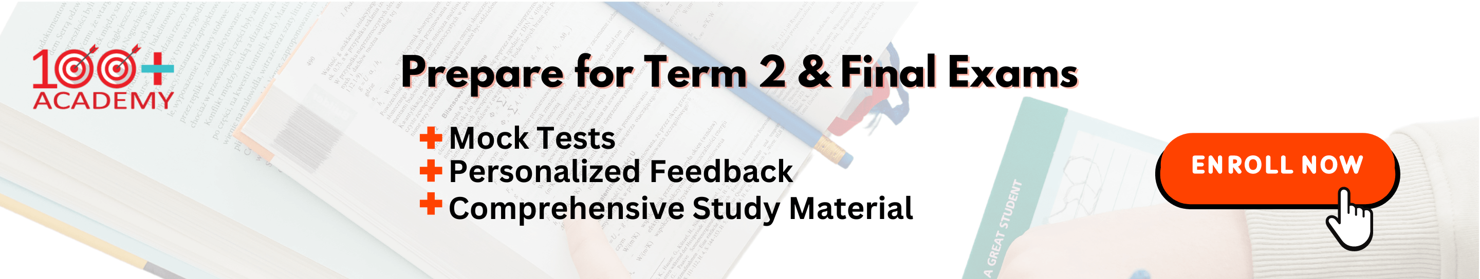 Coaching Classes in Gurgaon Gurugram 100 Plus Academy Banner (2)