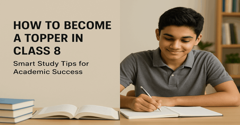 How to Become a Topper in Class 8: Smart Study Tips for Academic Success?