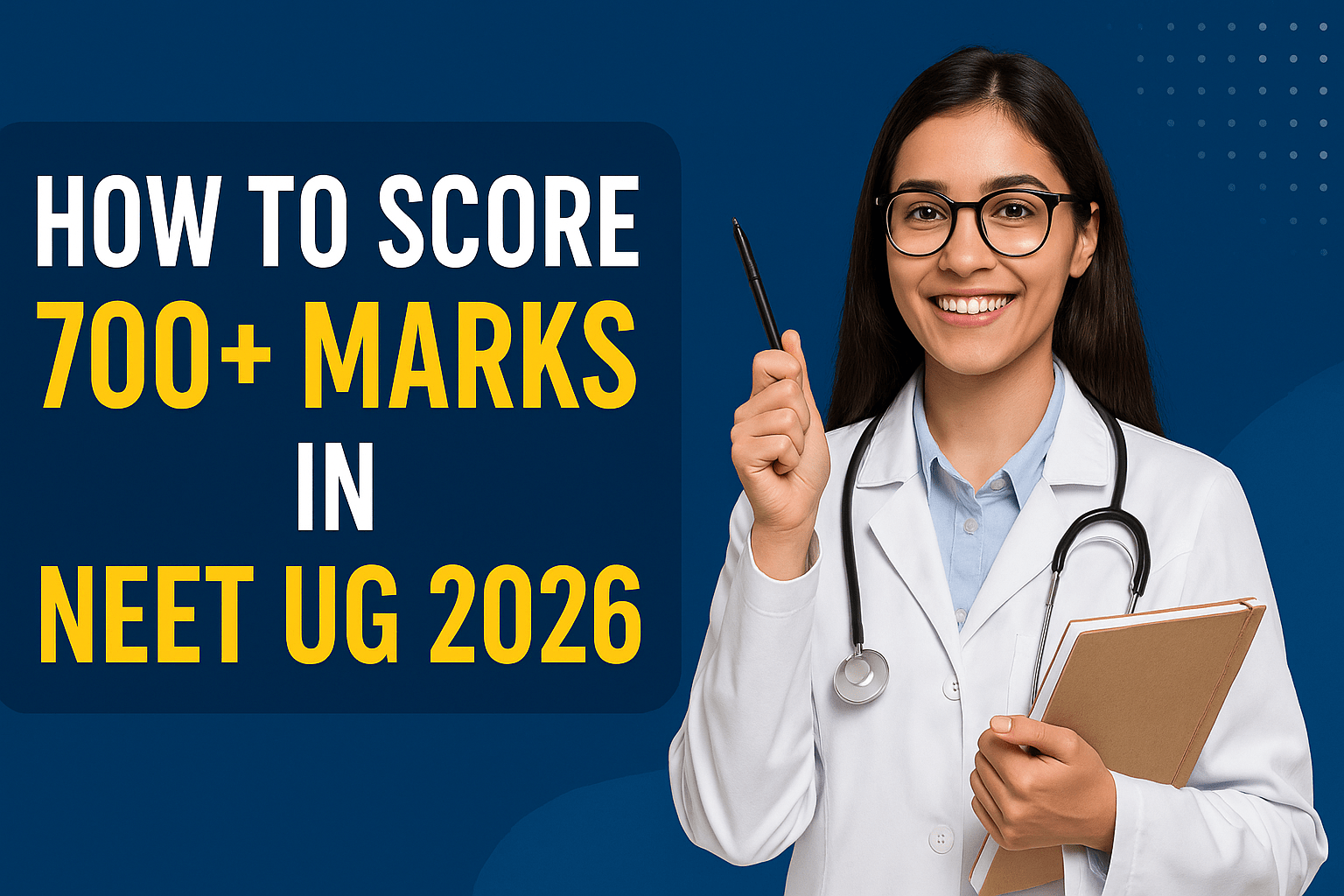 How to Score 700+ marks in NEET UG 2026
